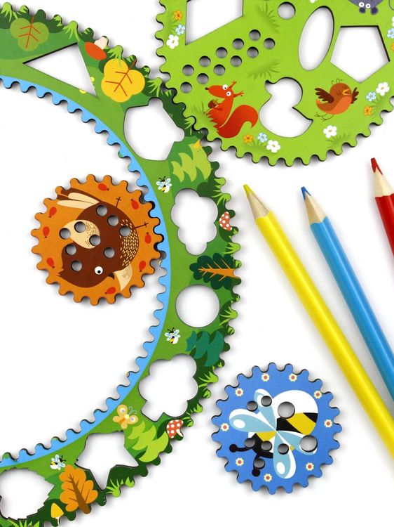 Спирограф для рисования «Лес» — картинка 4