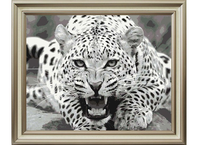 Картина по номерам «Дикий и опасный» — картинка 2