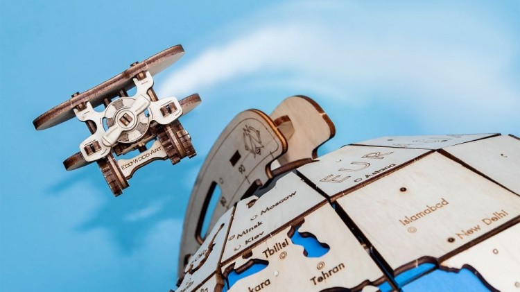 Конструктор из дерева «Эвик: Самолет», Eco Wood Art — картинка 2