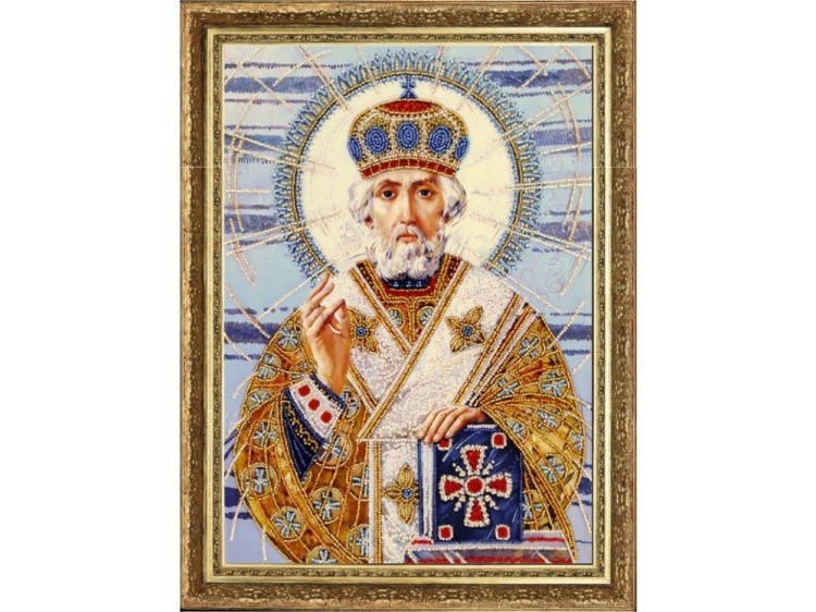 Набор для вышивания бисером «Св. Николай»