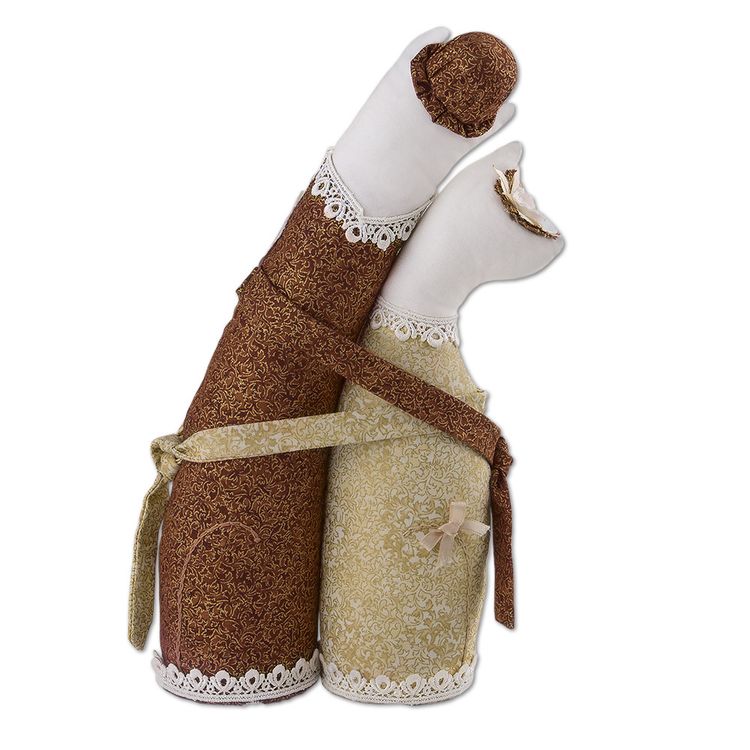 Набор для шитья «Коты-обнимашки золотые» — картинка 2