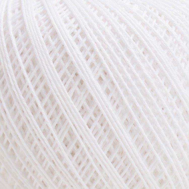 Пряжа ПНК им.Кирова Снежинка (0101), белый, 5 шт. по 25 г — картинка 5