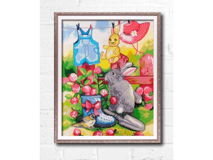 Алмазная вышивка «Солнечные зайчики» — картинка 2