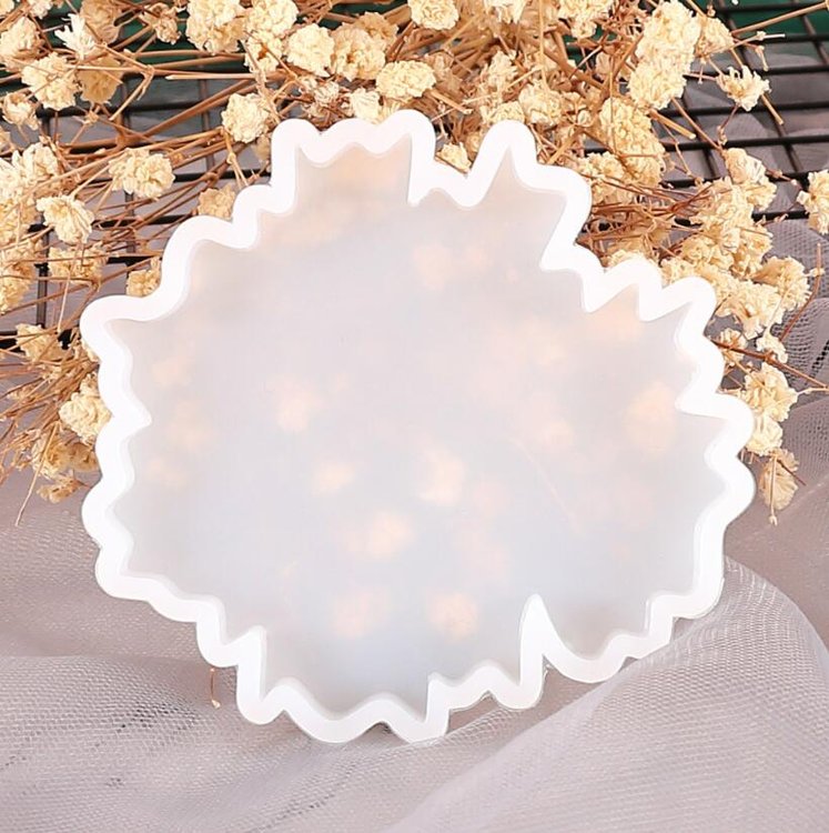 Силиконовый молд для эпоксидной смолы - Агат №1, 9х8 см — картинка 6