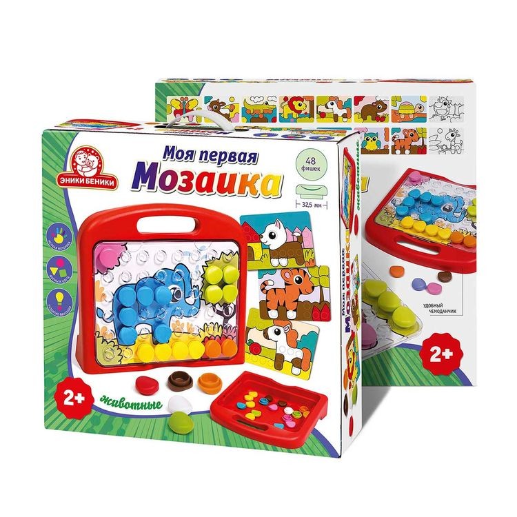 Настольная игра: Моя первая мозаика Животные — картинка 3
