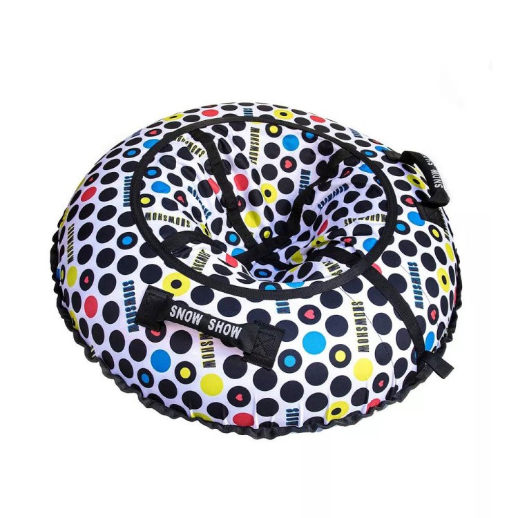 Детская зимняя ватрушка тюбинг для катания 118 см — картинка 5