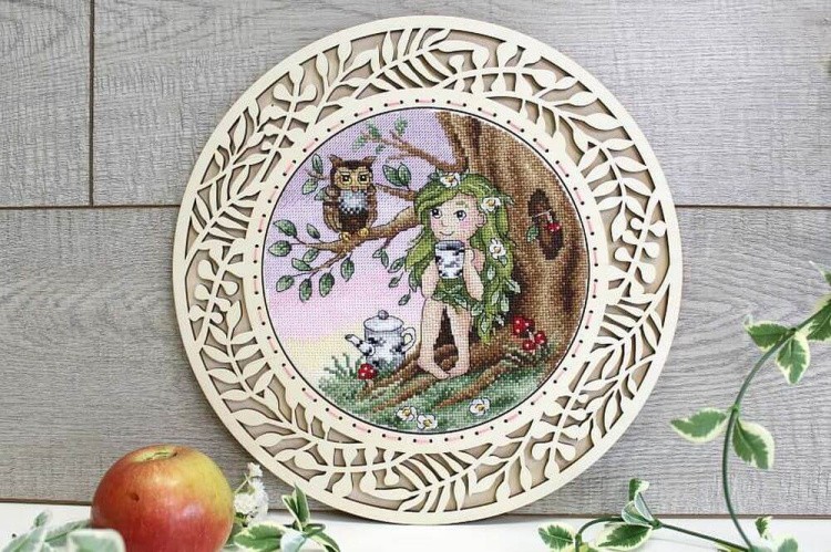 Набор для вышивания «Вечерняя встреча в лесe» — картинка 2