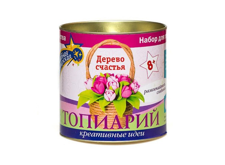 Набор для создания топиария «Тюльпаны в корзинке» — картинка 4