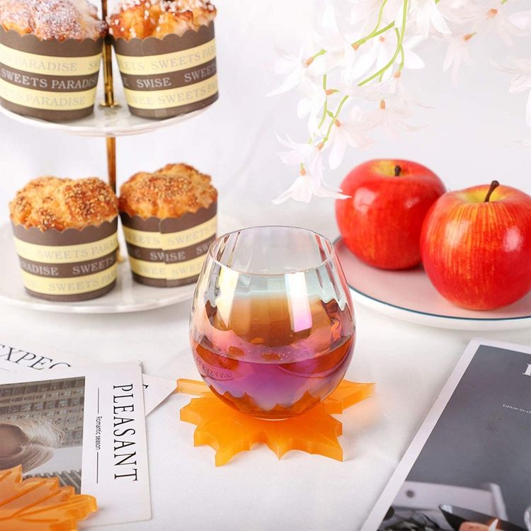 Силиконовый молд Epoxy Master кленовый лист S, 10х10 см — картинка 4