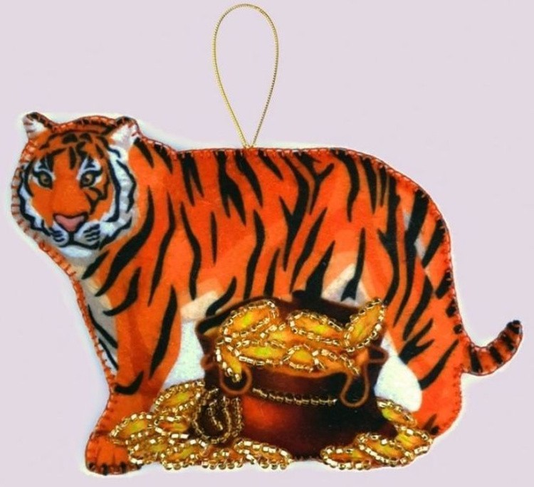 Объемная игрушка «Тигр»