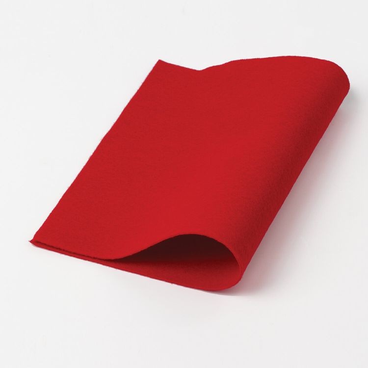 Цветной фетр для творчества А4, 5 ярких цветов, толщина 2 мм, ЮНЛАНДИЯ  — картинка 4