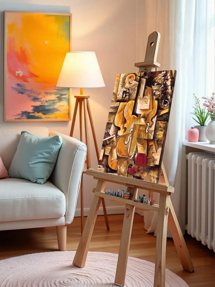 Картина по номерам «Кубизм» — картинка 9