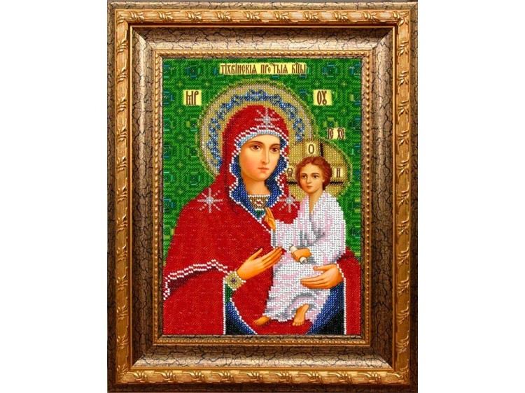 Набор вышивки бисером «Богородица Тихвинская» — картинка 2