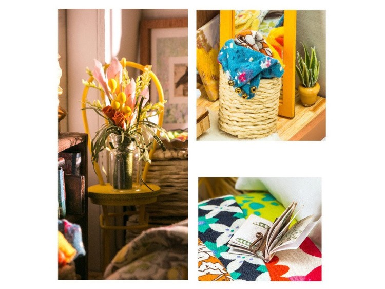 Набор для создания миниатюры (румбокс) «Комната отдыха» — картинка 10