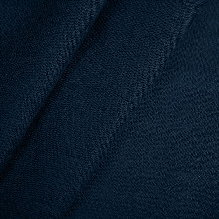 Ткань льняная, 10 м, ширина 140 см, 190 г/м², цвет: 49 синий, TBY — картинка 2