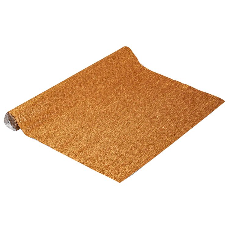 Бумага гофрированная Fiore 140 г/м2, медная (918), 50х250 см, Brauberg — картинка 2