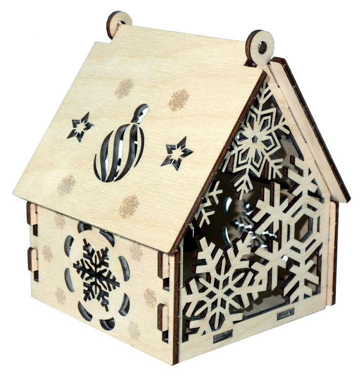 Конструктор из дерева «Домик Снежинка», Древо игр — картинка 2