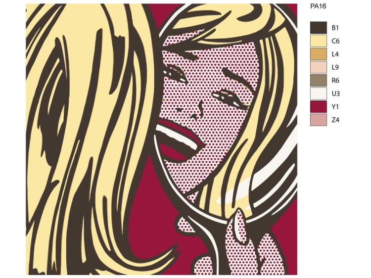 Картина по номерам «Свет мой зеркальце» — картинка 2