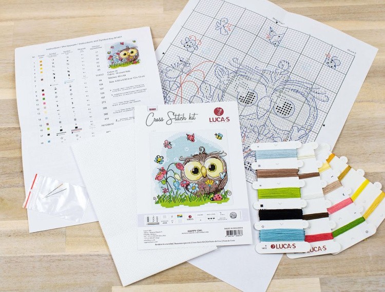 Набор для вышивания «Счастливая сова» — картинка 3