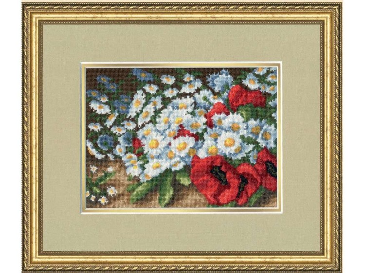 Набор для вышивания «Полевые ромашки» — картинка 2