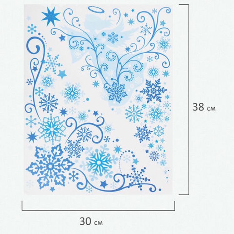 Украшение для окон и стекла «Узоры на окне 1» — картинка 3