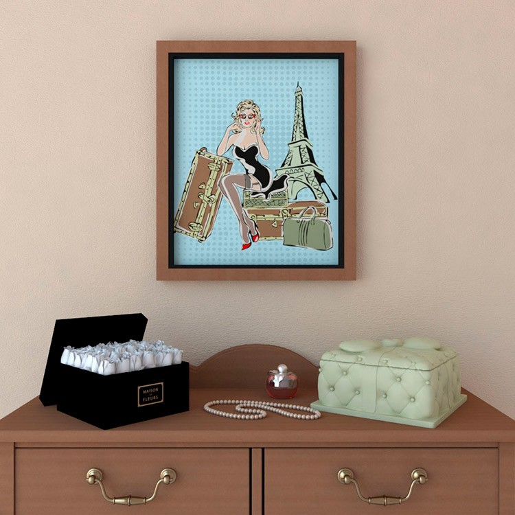 Картина по номерам «Париж ждет меня» — картинка 2