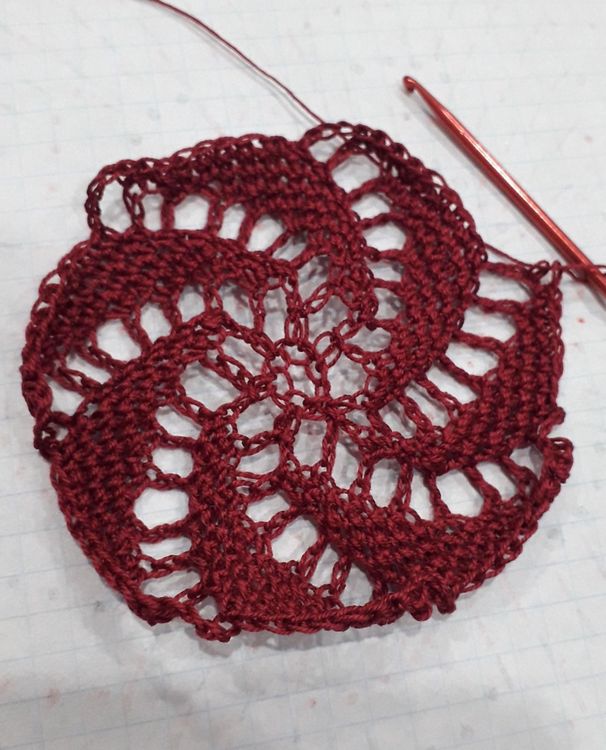 Пряжа Пехорка Цветное кружево (49), фуксия 5 шт. по 50 г — картинка 2