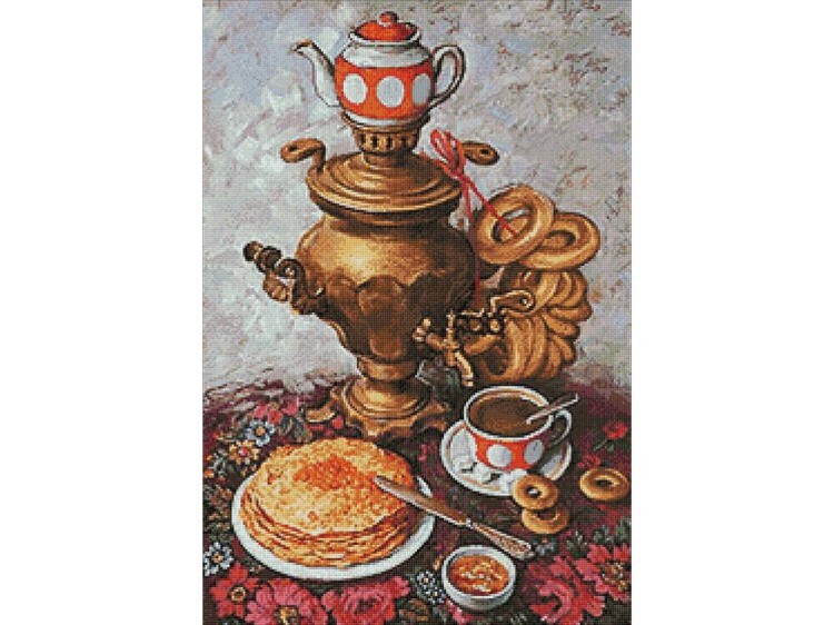 Алмазная вышивка «Царский чай» — картинка 3