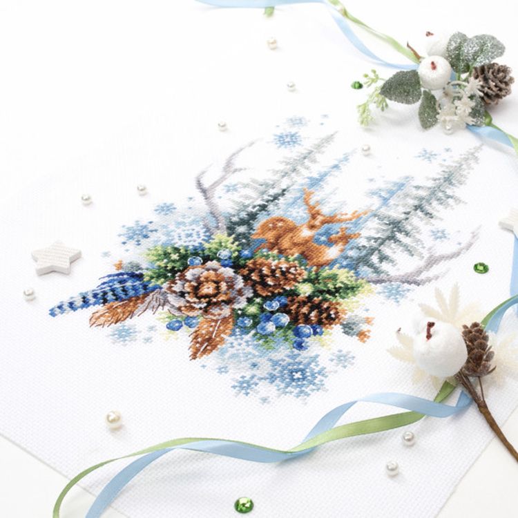 Набор для вышивания «Дух зимнего леса» — картинка 3