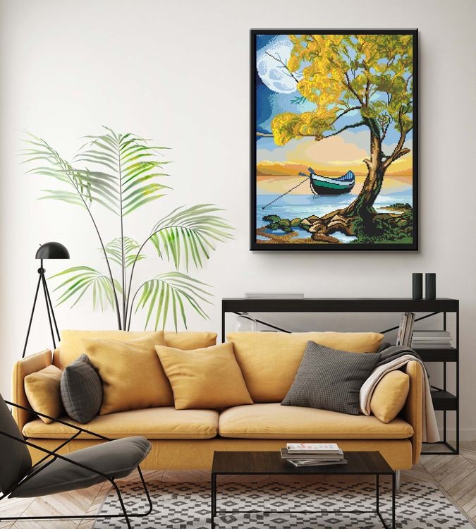 Алмазная вышивка «Безмятежность» — картинка 3