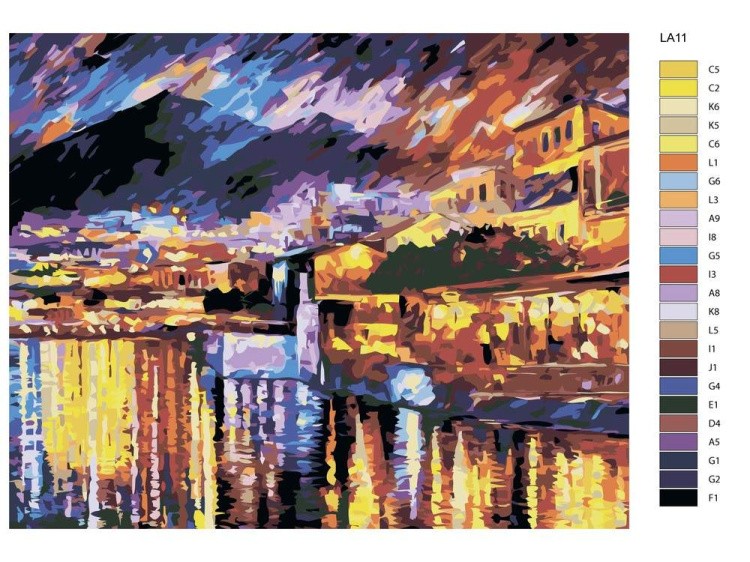 Картина по номерам «Теплый ветер» — картинка 2