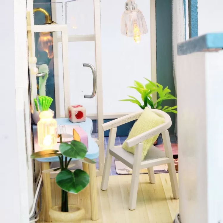 Миниатюрная сборная модель (румбокс) «Первая встреча» — картинка 5