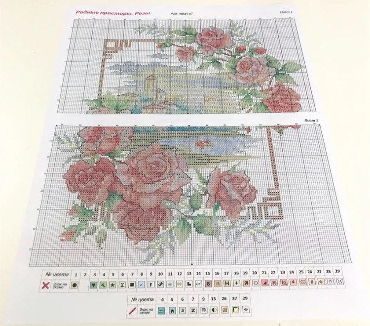 Набор для вышивания «Родные просторы. Розы» — картинка 7