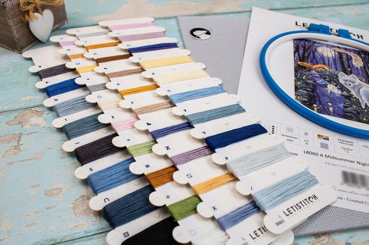 Набор для вышивания «A Midsummer Night (Летняя ночь)» — картинка 3