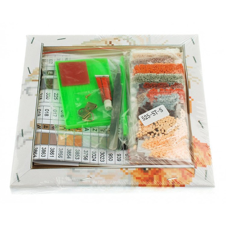 Алмазная вышивка «Собака-бабочка» — картинка 3