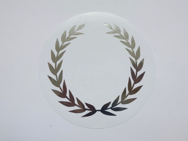 №219 Наклейка (серебро) Sticker, Art Blong — картинка 2