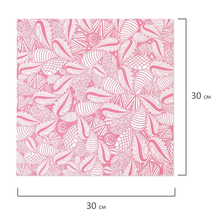 Бумага для скрапбукинга 30х30 см «Пастельные тона», 12 дизайнов — картинка 8