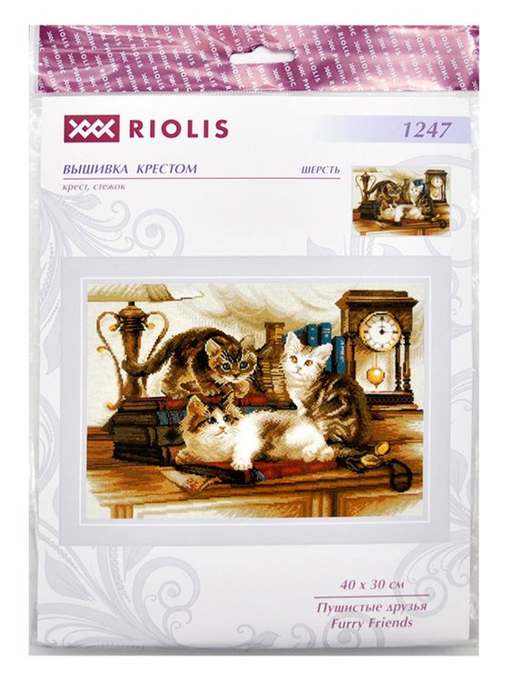 Набор для вышивания «Пушистые друзья» — картинка 5