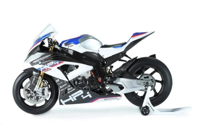 Сборная модель мотоцикла «BMW HP4 RACE», пластик, масштаб 1:9, MENG — картинка 4