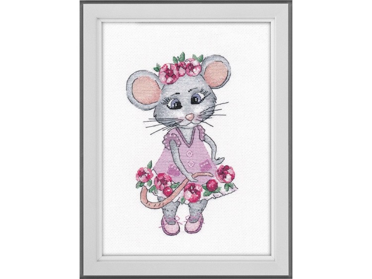 Набор для вышивания «Мышка-вертихвостка» — картинка 2