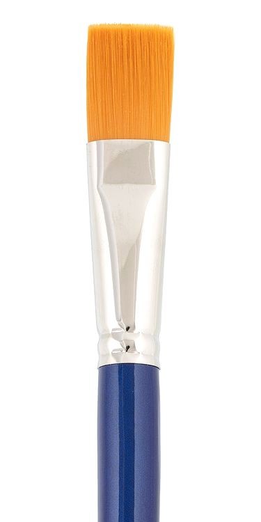 Кисть синтетика «Gallery» №20, плоская, 5 шт., длинная ручка, Vista-Artista — картинка 2