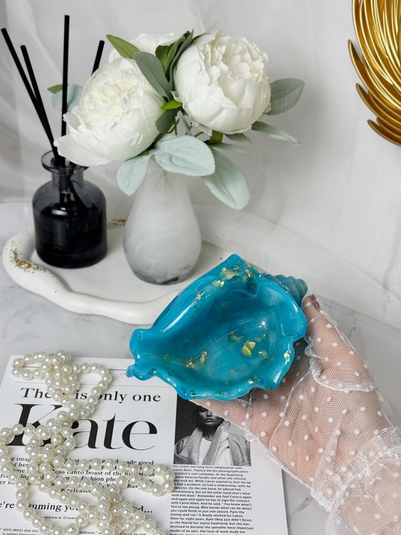 Силиконовый молд - Ракушка №2, 15x6,3см, 1 шт. — картинка 8