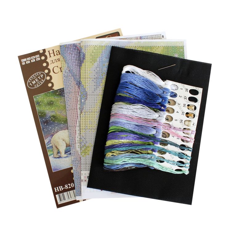 Набор для вышивания «На Северном полюсе» — картинка 5