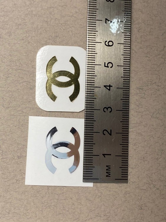 №26 Наклейка (золото) Sticker, Art Blong — картинка 2