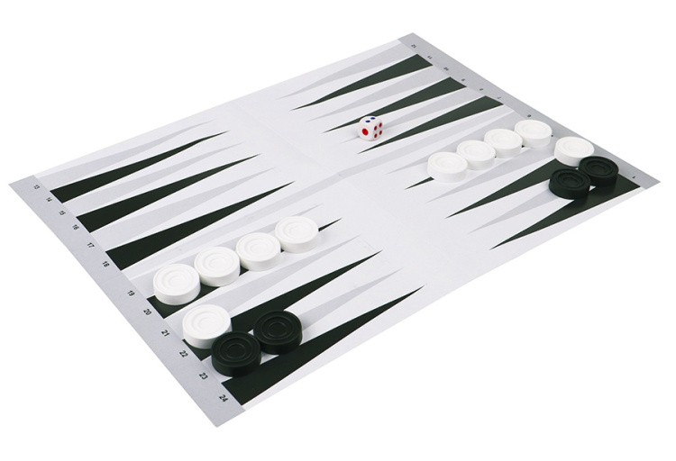 Шашки и нарды в пакете + 2 поля 28,5х28,5 см — картинка 3