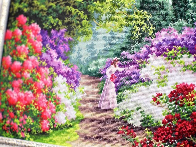 Набор для вышивания «Цветочная радуга» — картинка 5