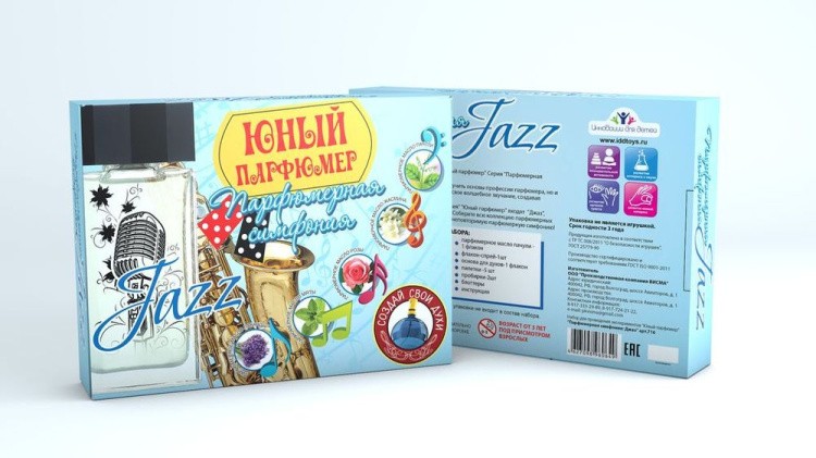 Набор для создания духов «Парфюмерная симфония» - Джаз — картинка 2