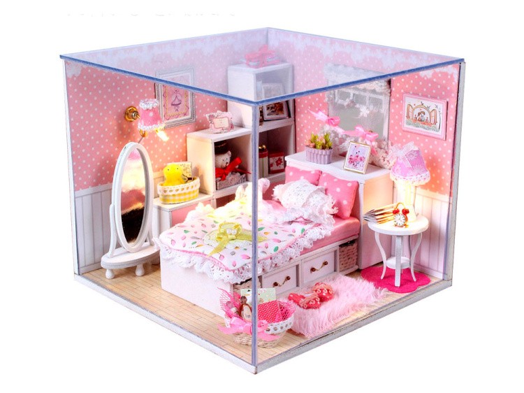 Набор для создания миниатюры (румбокс) «Комната маленькой принцессы» — картинка 2