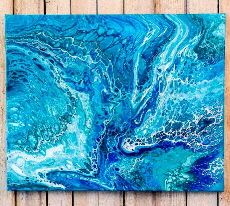 Медиум для акрила​ Fluid-bubbles, Art Blong — картинка 4