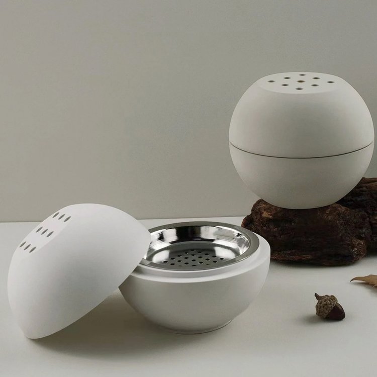 Силиконовый молд - Курильница/подставка под конусные благовония, d10,7см, 1 шт. — картинка 9